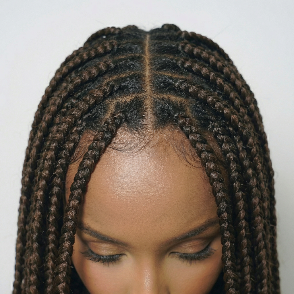 WIGZ 03 - Close-up of undetectable WIGZ LAB HD LACE™ skin-melt parting.