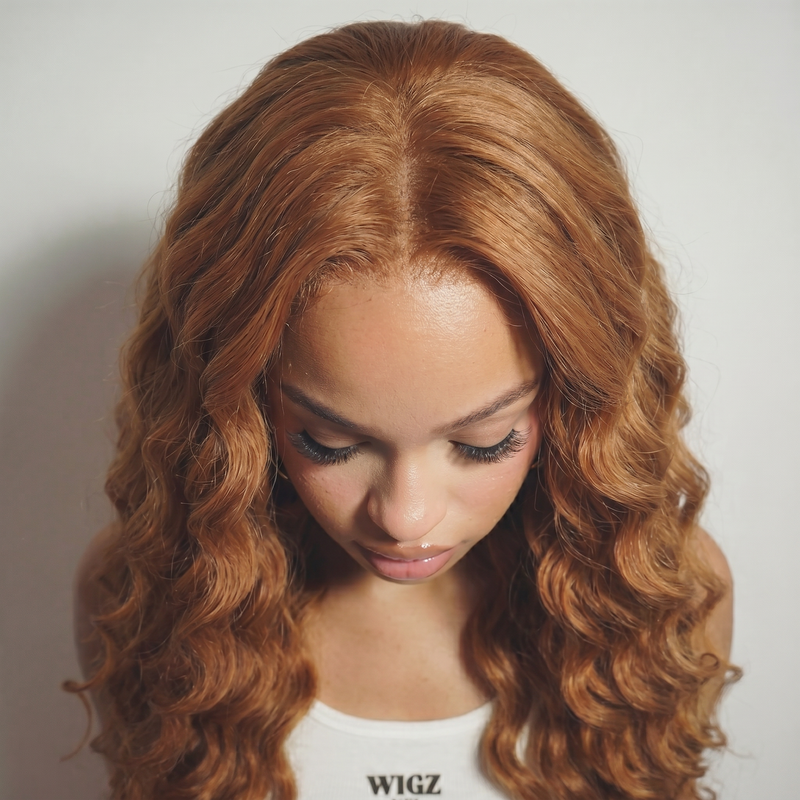 WIGZ 47 - Close-up of undetectable WIGZ LAB HD LACE™ skin-melt parting.